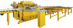 Avola bench saw with infeed and out-feed system