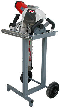 KS-380 chain beam saw in stand