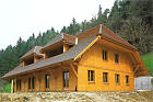 solid wood infill house