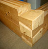 square logs corner