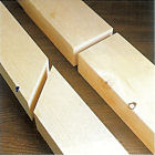 angled cross cuts