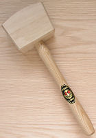 Two Cherry wooden carpenters mallet