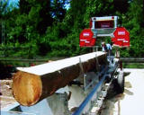 The Montana mobile sawmill video